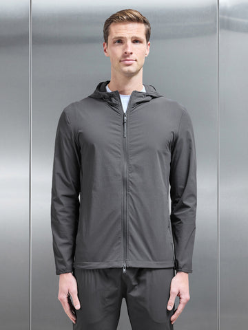 Active Technical Windbreaker in Grey