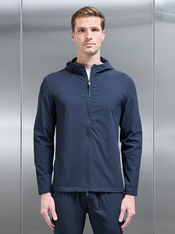 Active Technical Windbreaker in Navy