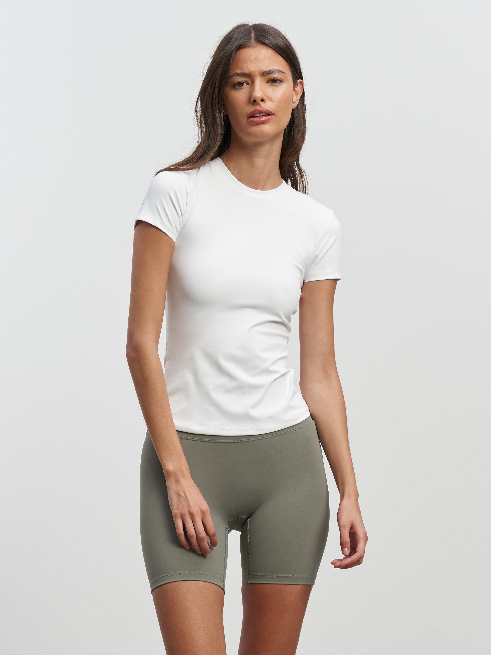 Womens Active T-Shirt in White