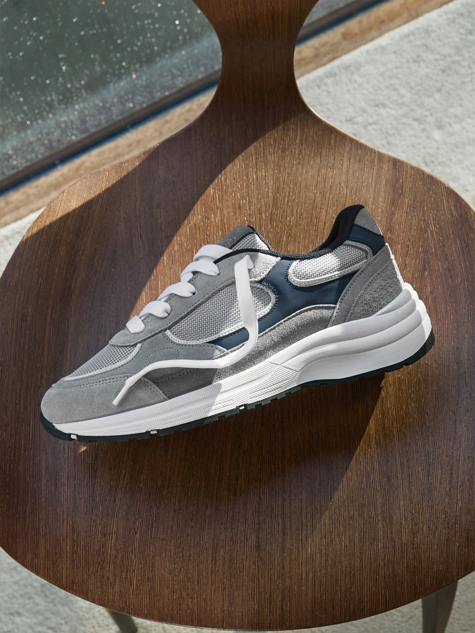 Apollo Runner in Grey Navy