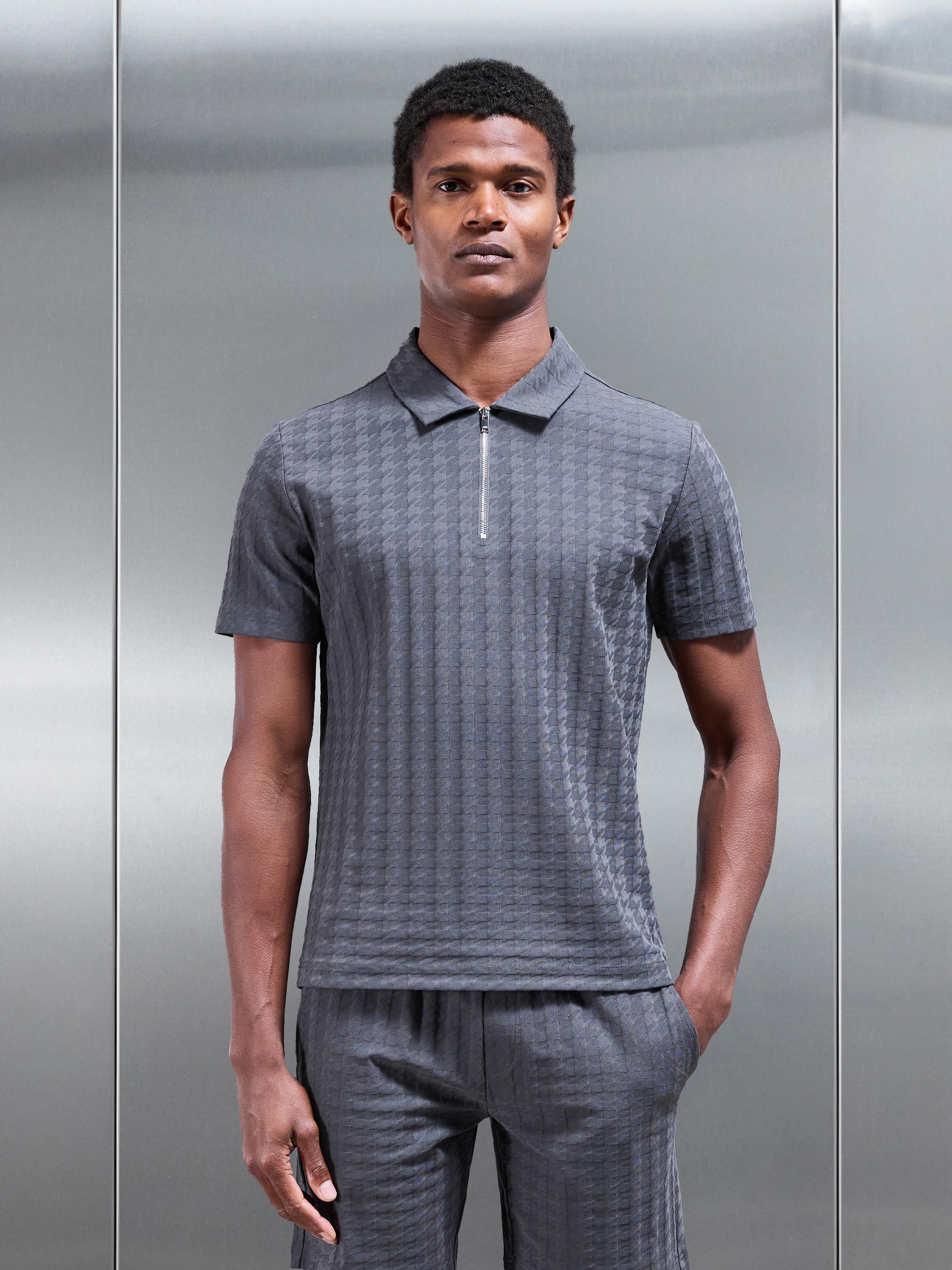Arco Polo Shirt in Grey