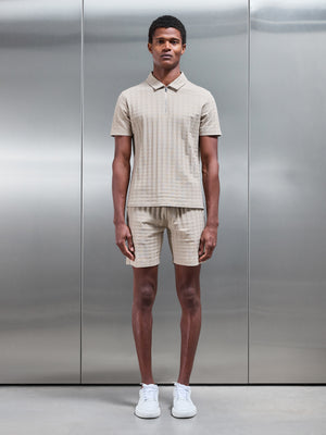 Arco Polo Shirt in Stone