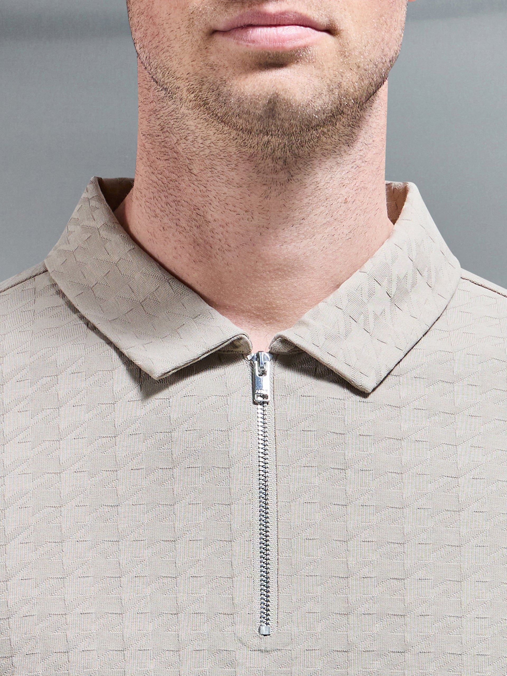 Arco Polo Shirt in Stone