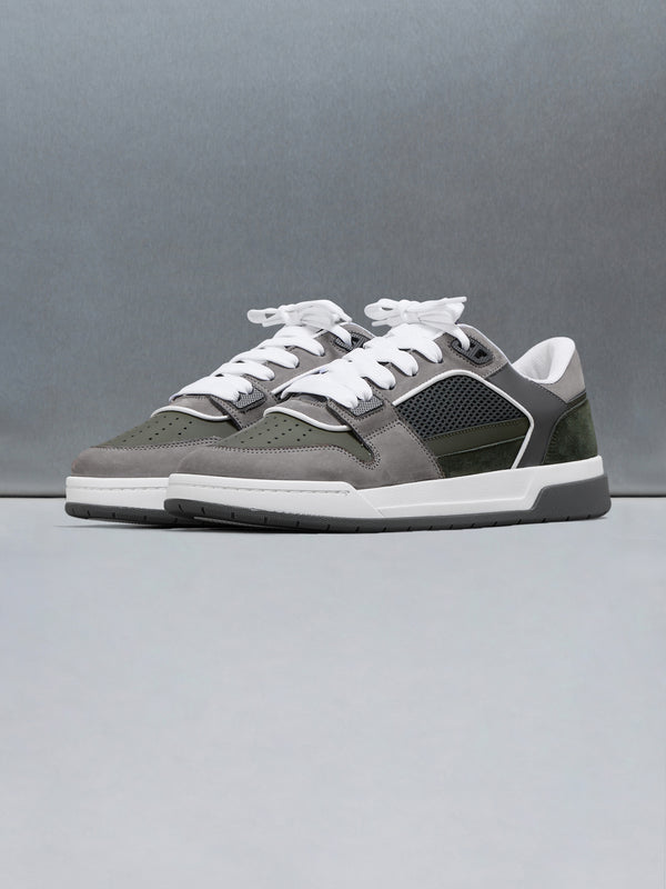 Basket Trainer in Forest Grey