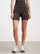 Womens Active Short in Brown