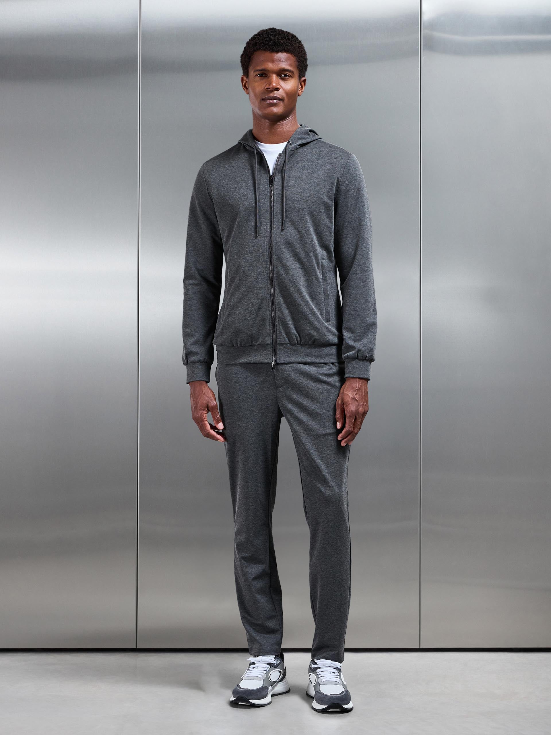 Athleisure Jacket in Dark Grey