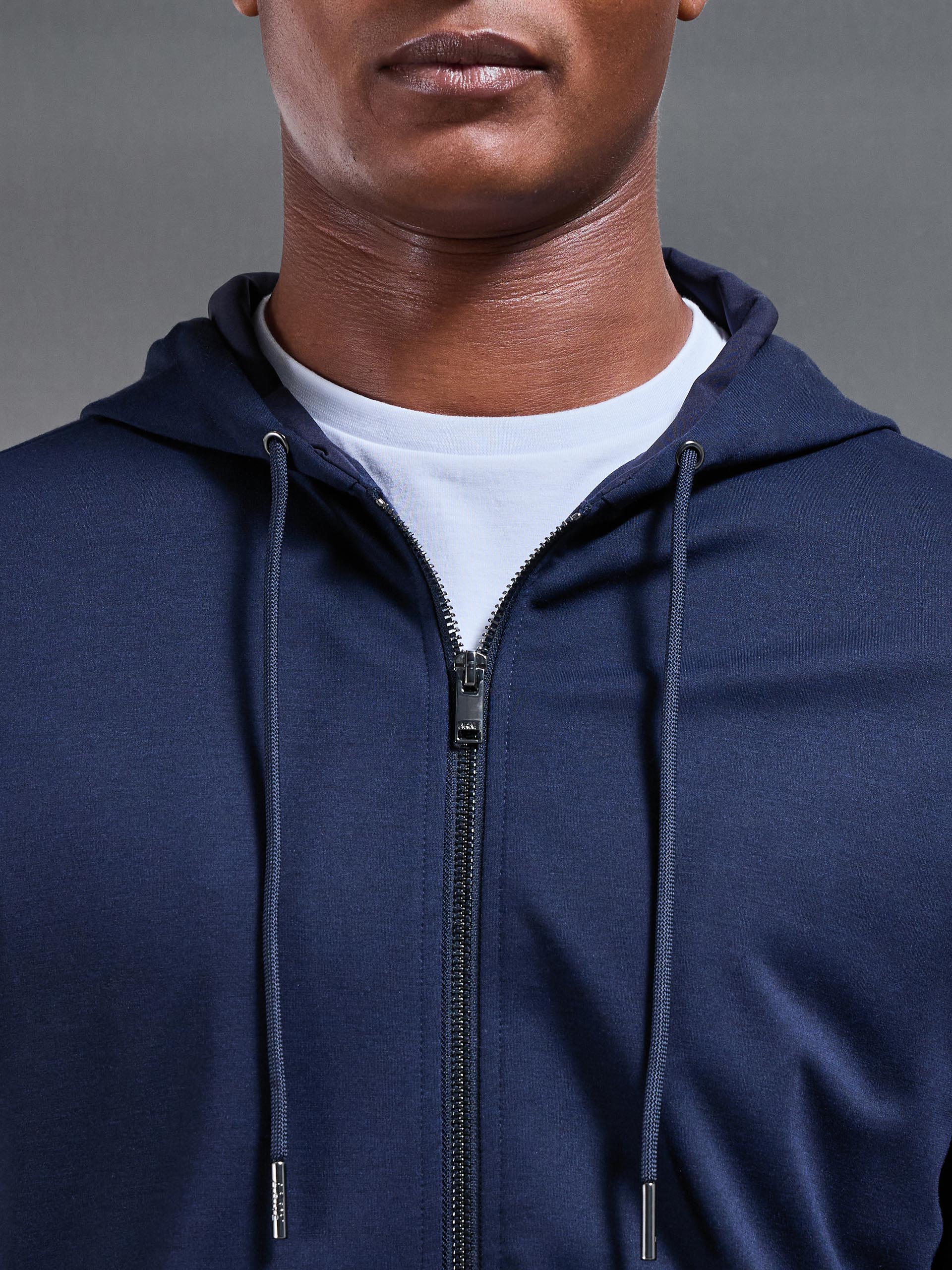 Athleisure Jacket in Navy