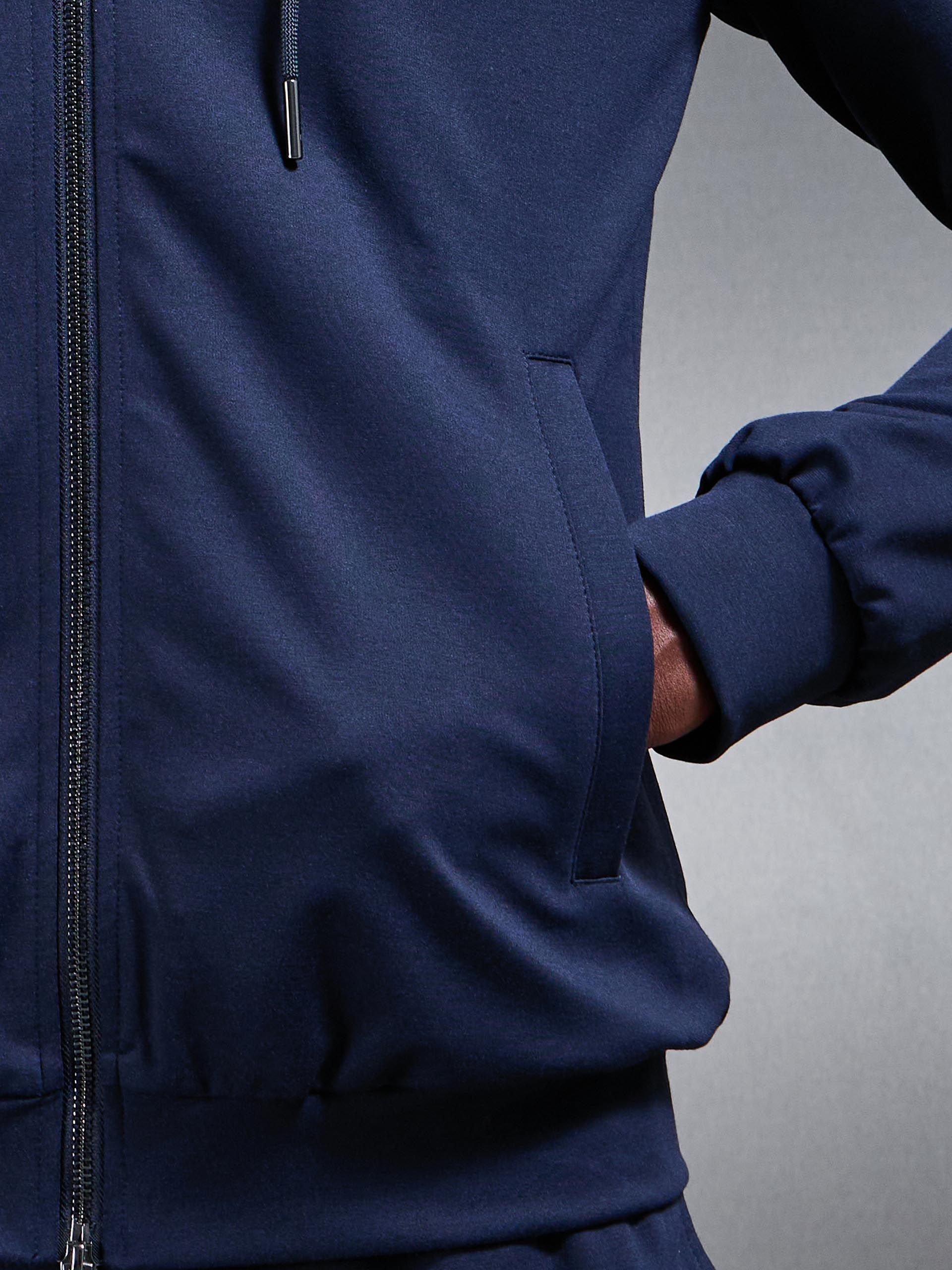 Athleisure Jacket in Navy