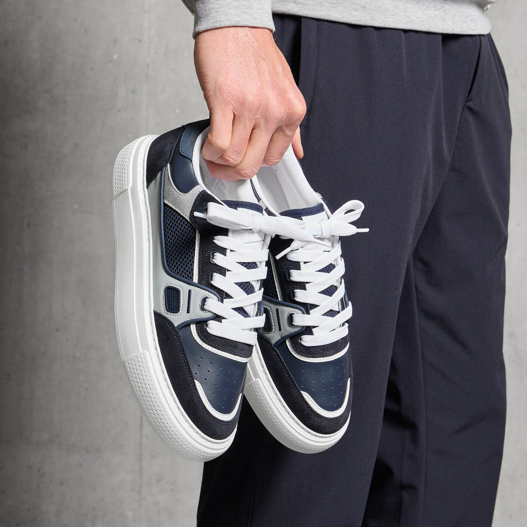 Atlas Trainer in Navy Grey
