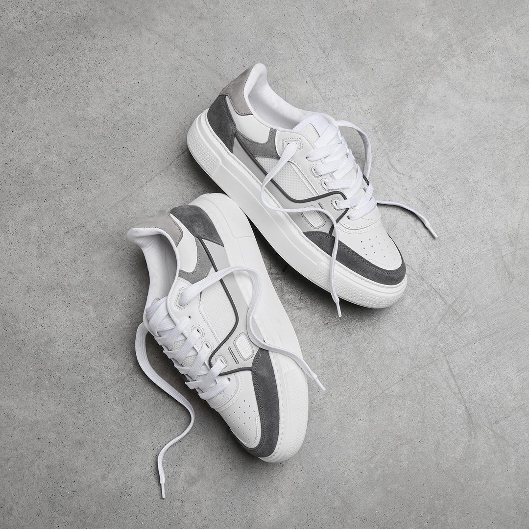 Atlas Trainer in White Grey