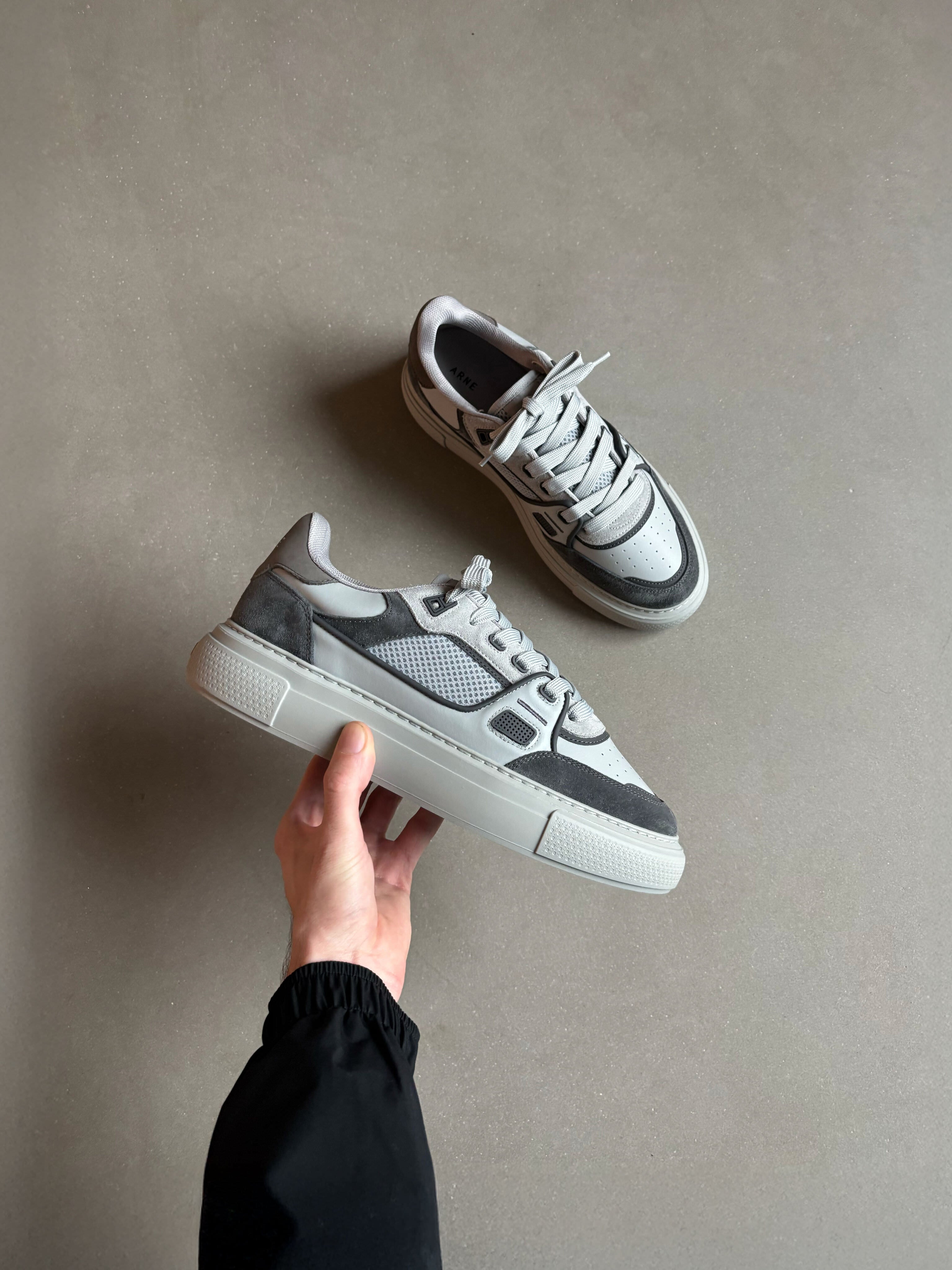 Atlas Trainer in Triple Grey