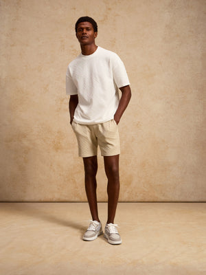 Aztec Relaxed T-Shirt in White