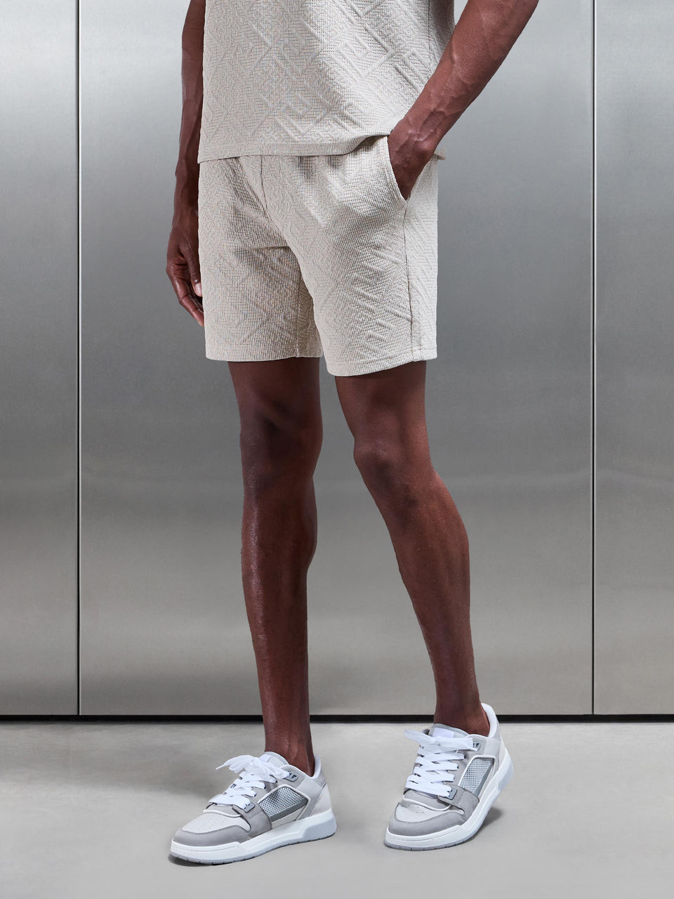 Aztec Short in Stone