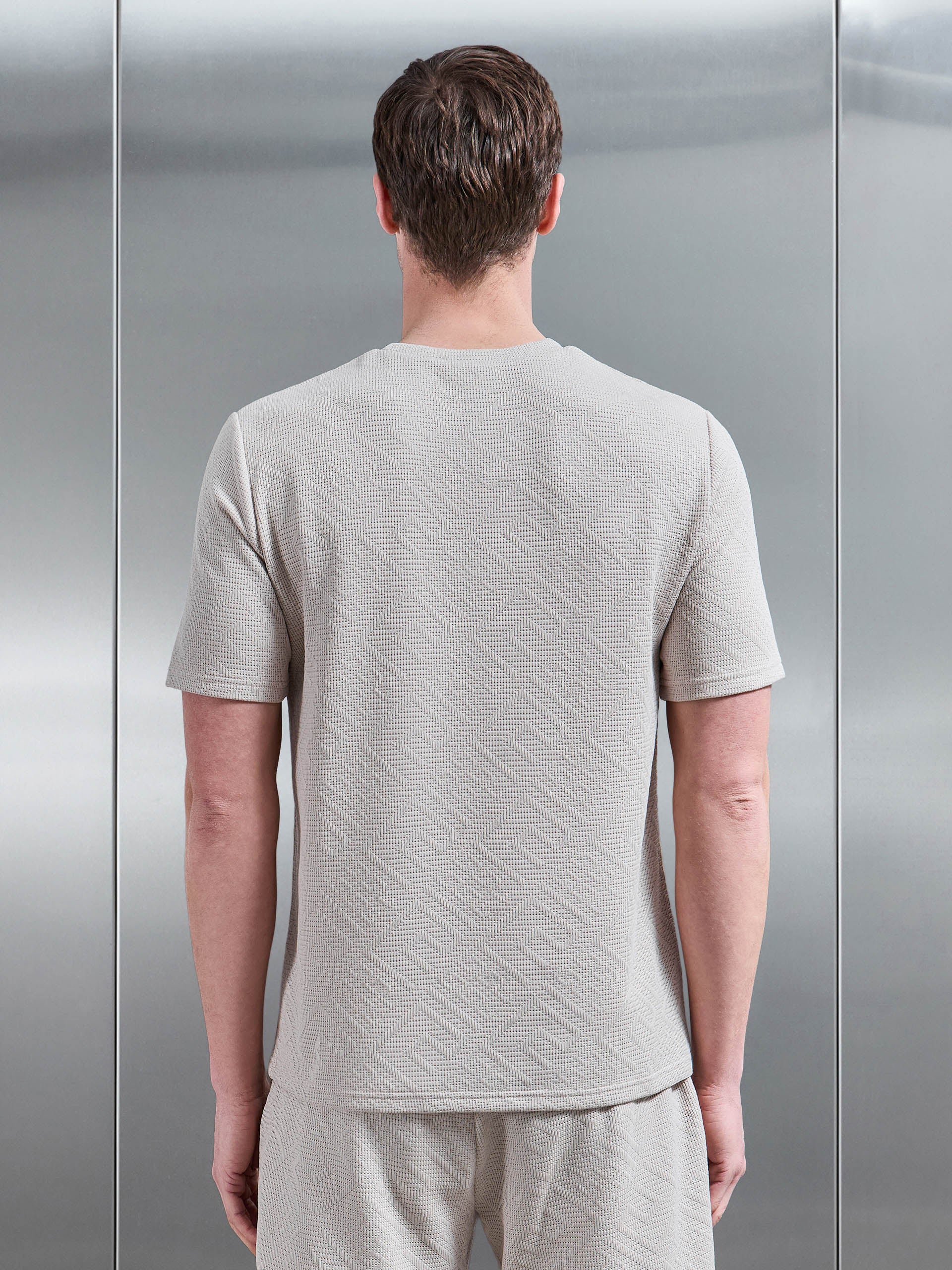 Aztec T-Shirt in Stone