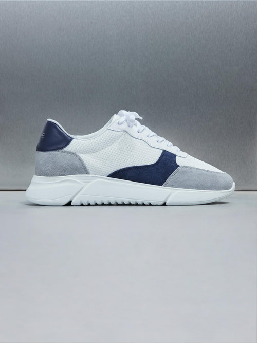 Active Runner in White Navy