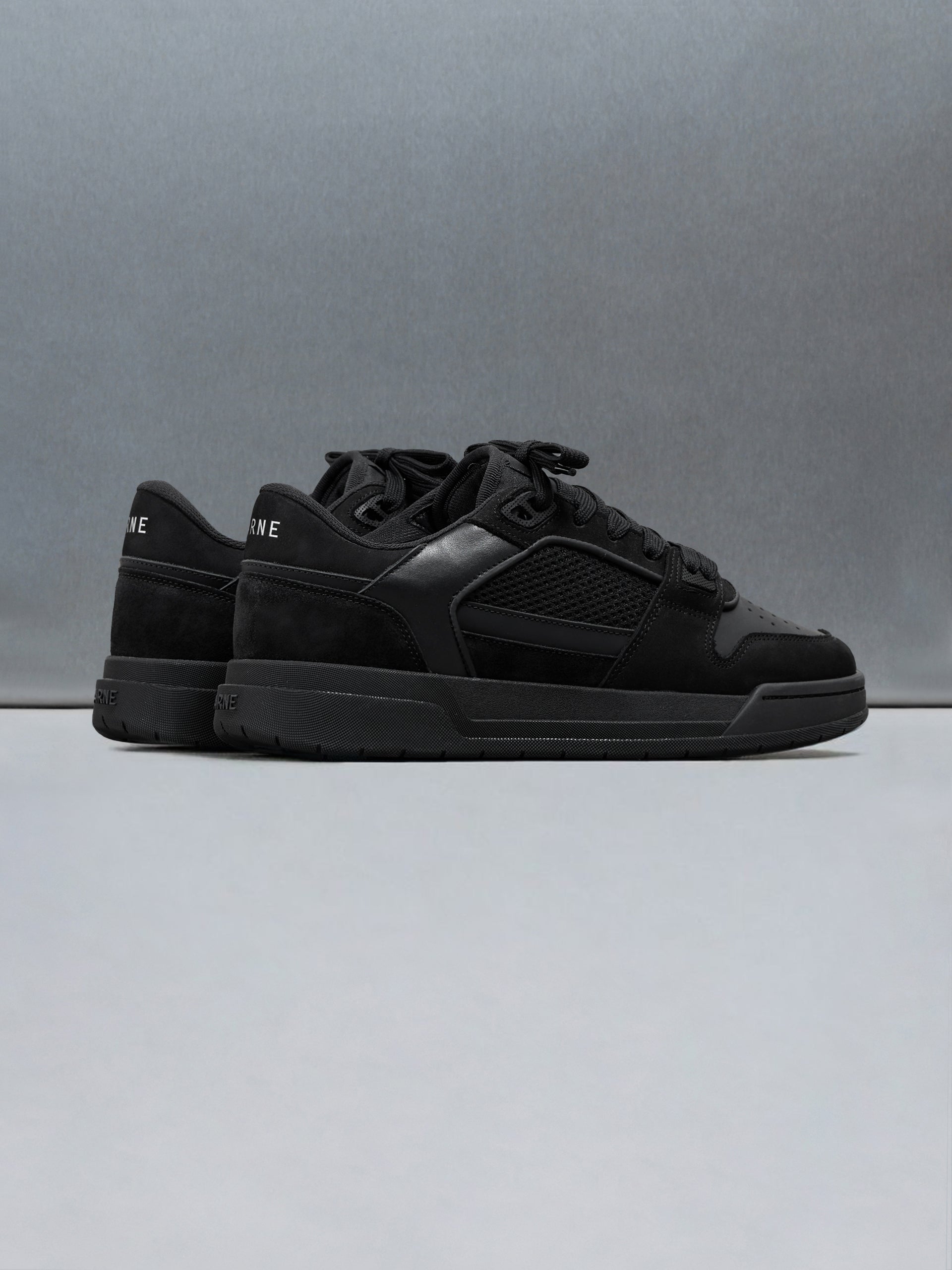 Basket Trainer in Triple Black