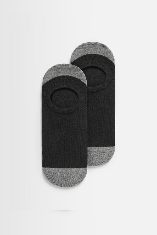 3 pack ARNE Invisible Socks in Black