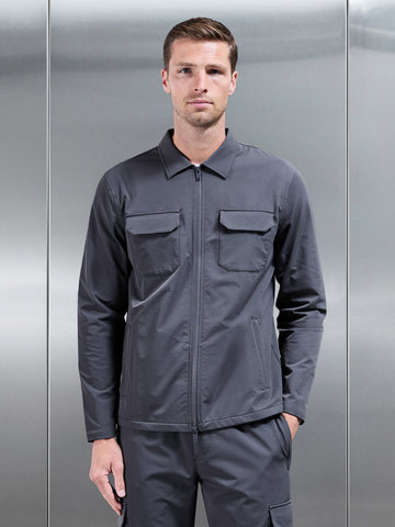 Cargo Jacket in Grey