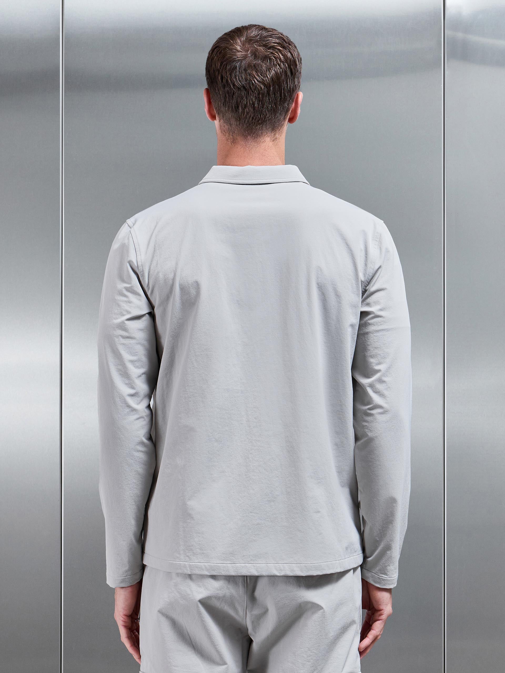 Cargo Jacket in Mid Grey