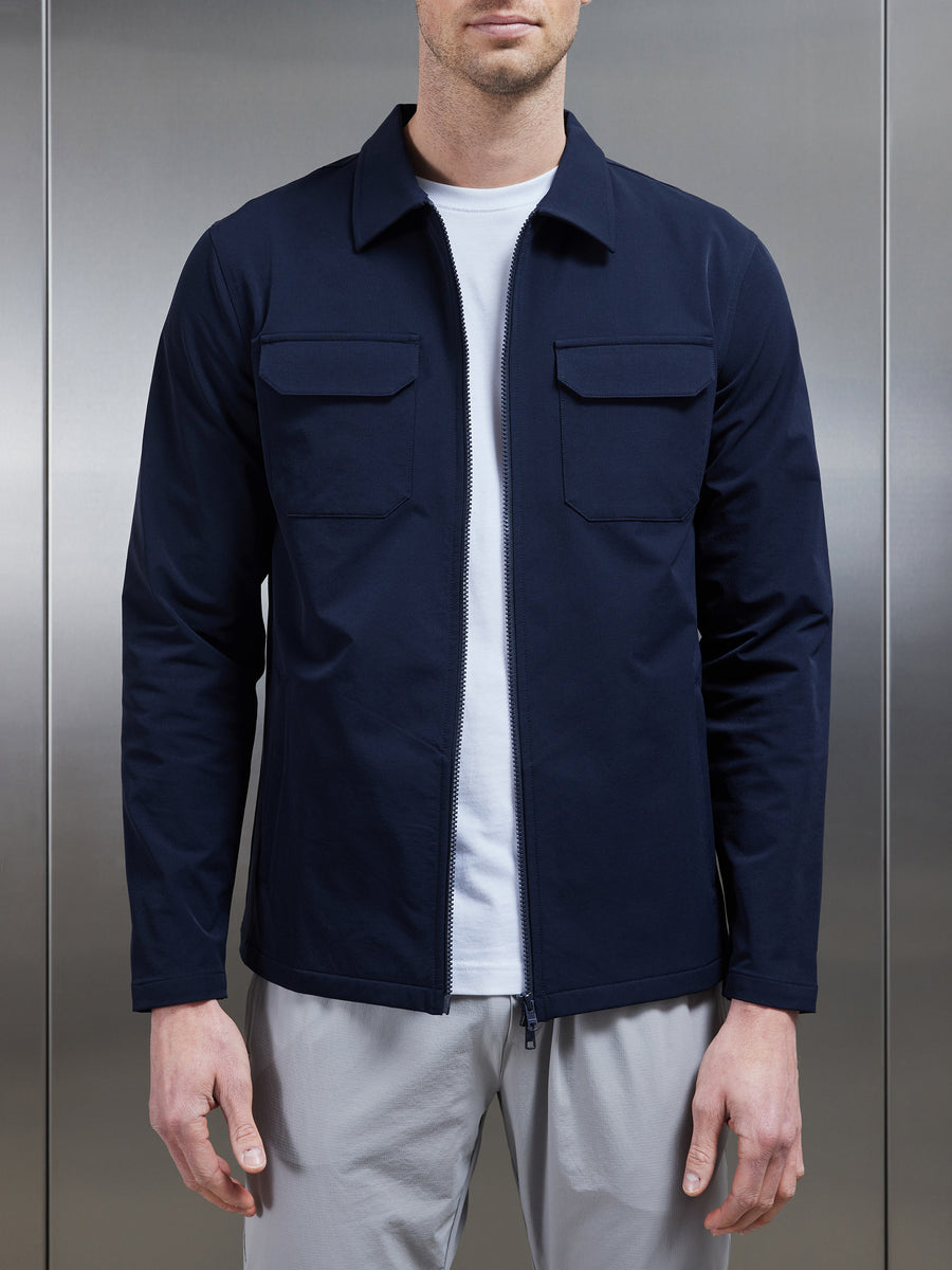 Cargo Jacket in Navy