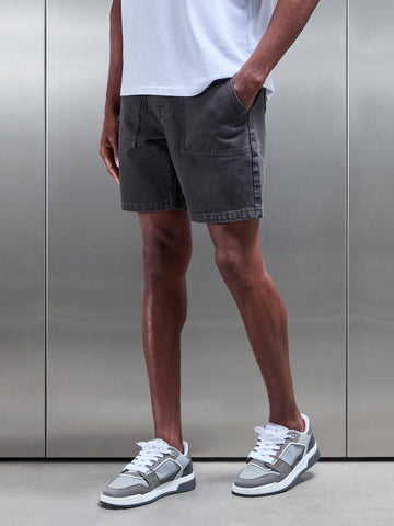 Carpenter Short in Grey
