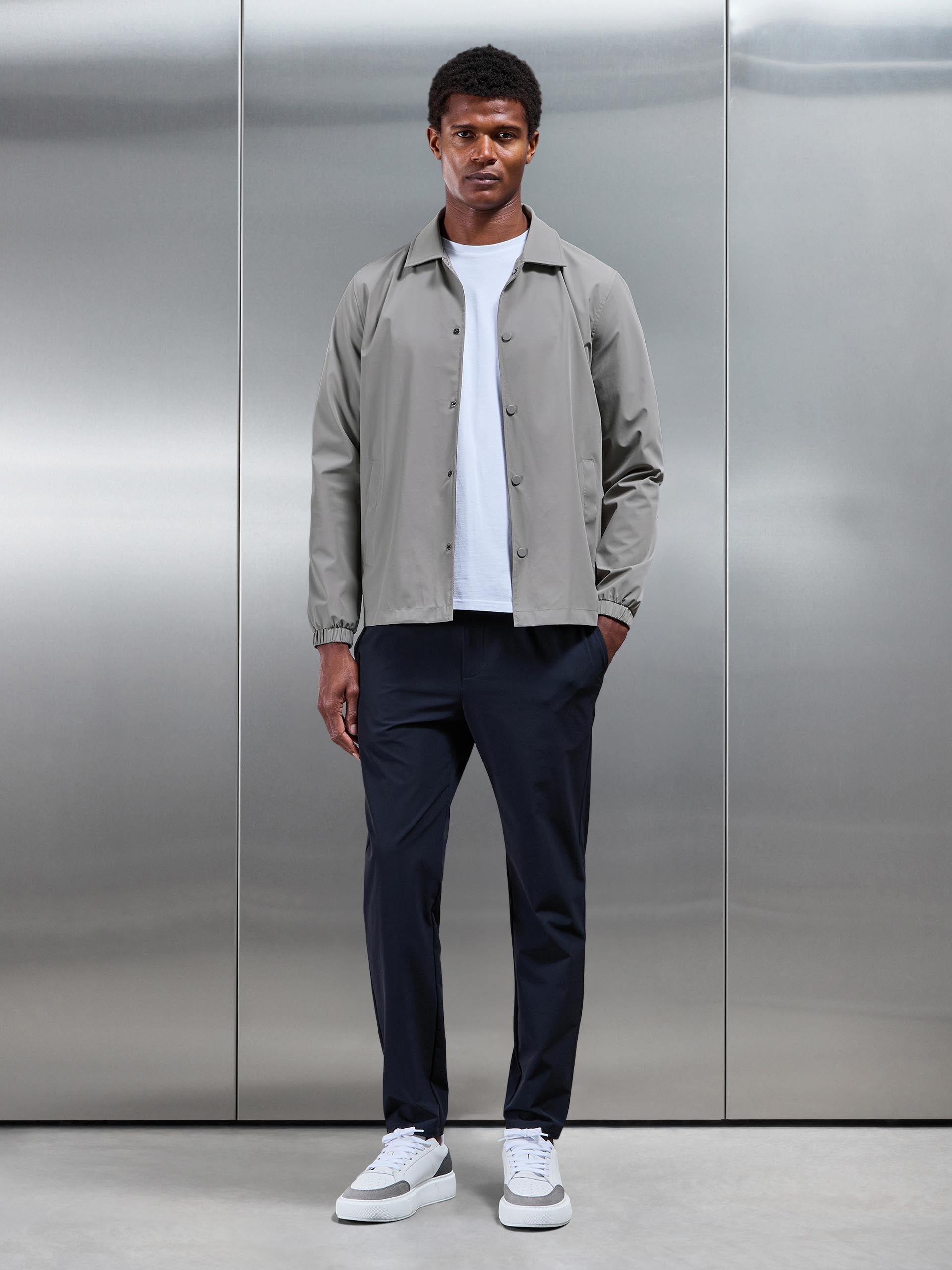 Coach Jacket in Taupe