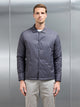 Padded Coach Jacket in Grey