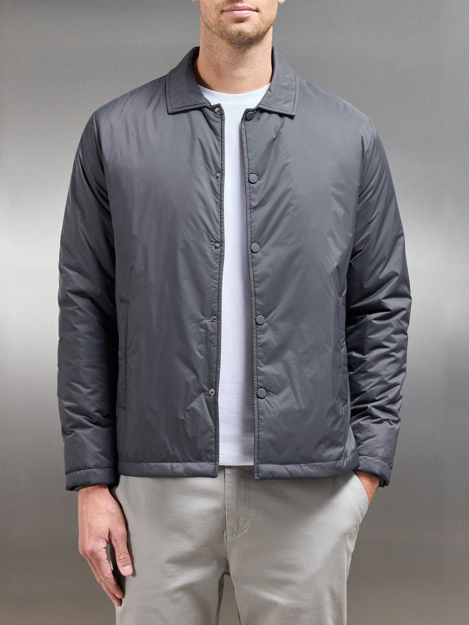 Coach Jacket in Grey