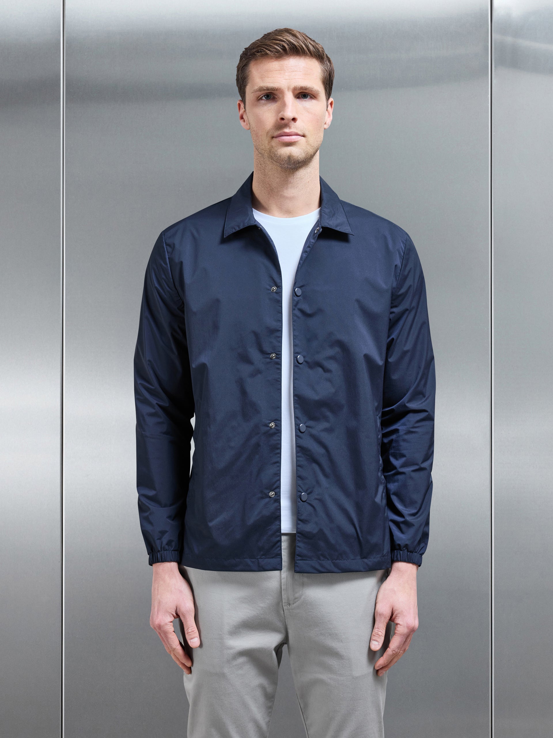 Coach Jacket in Navy