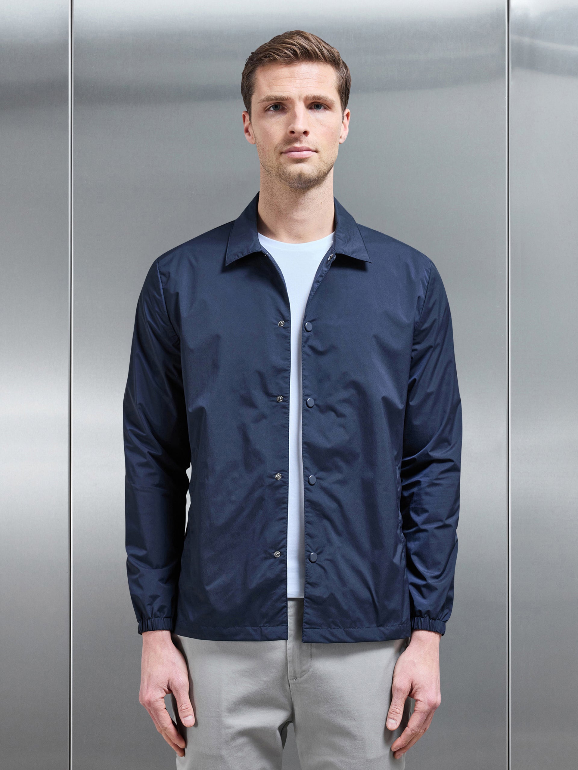 Coach Jacket in Navy