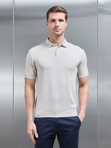 Como Polo Shirt in Stone