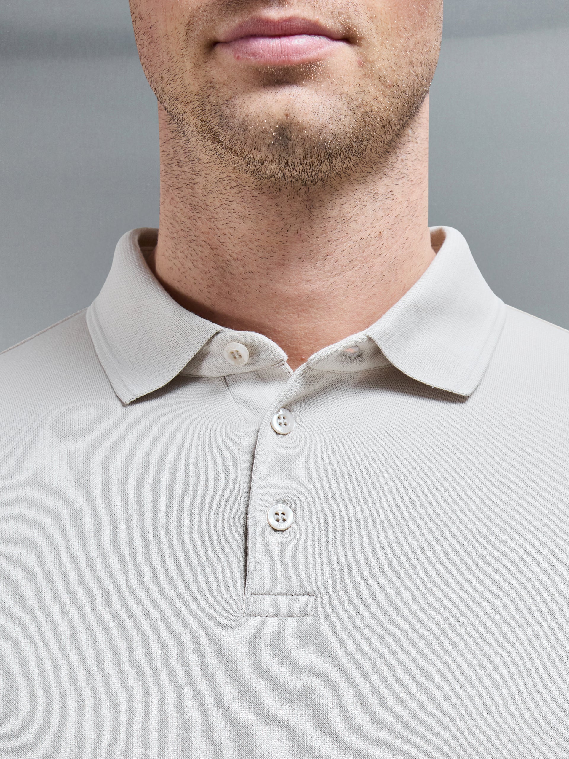 Como Polo Shirt in Stone