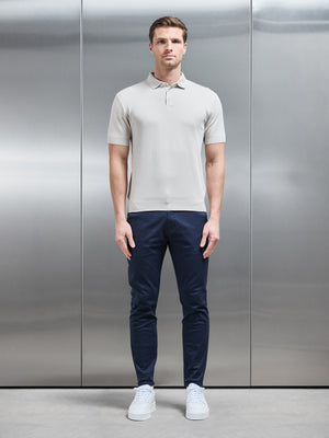 Como Polo Shirt in Stone