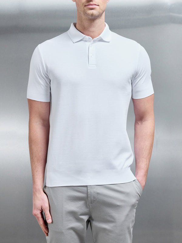 Como Polo Shirt in White