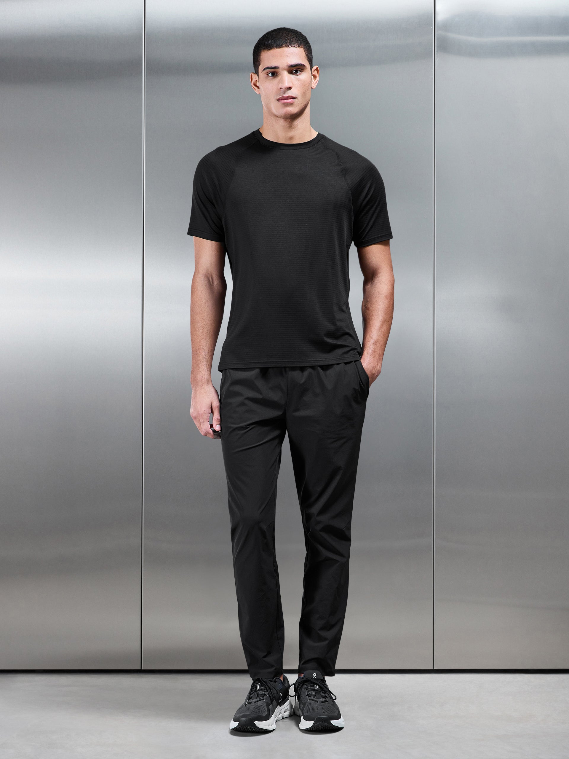 Condition Half Zip in Black