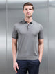 Cotton And Silk Polo Shirt in Sage