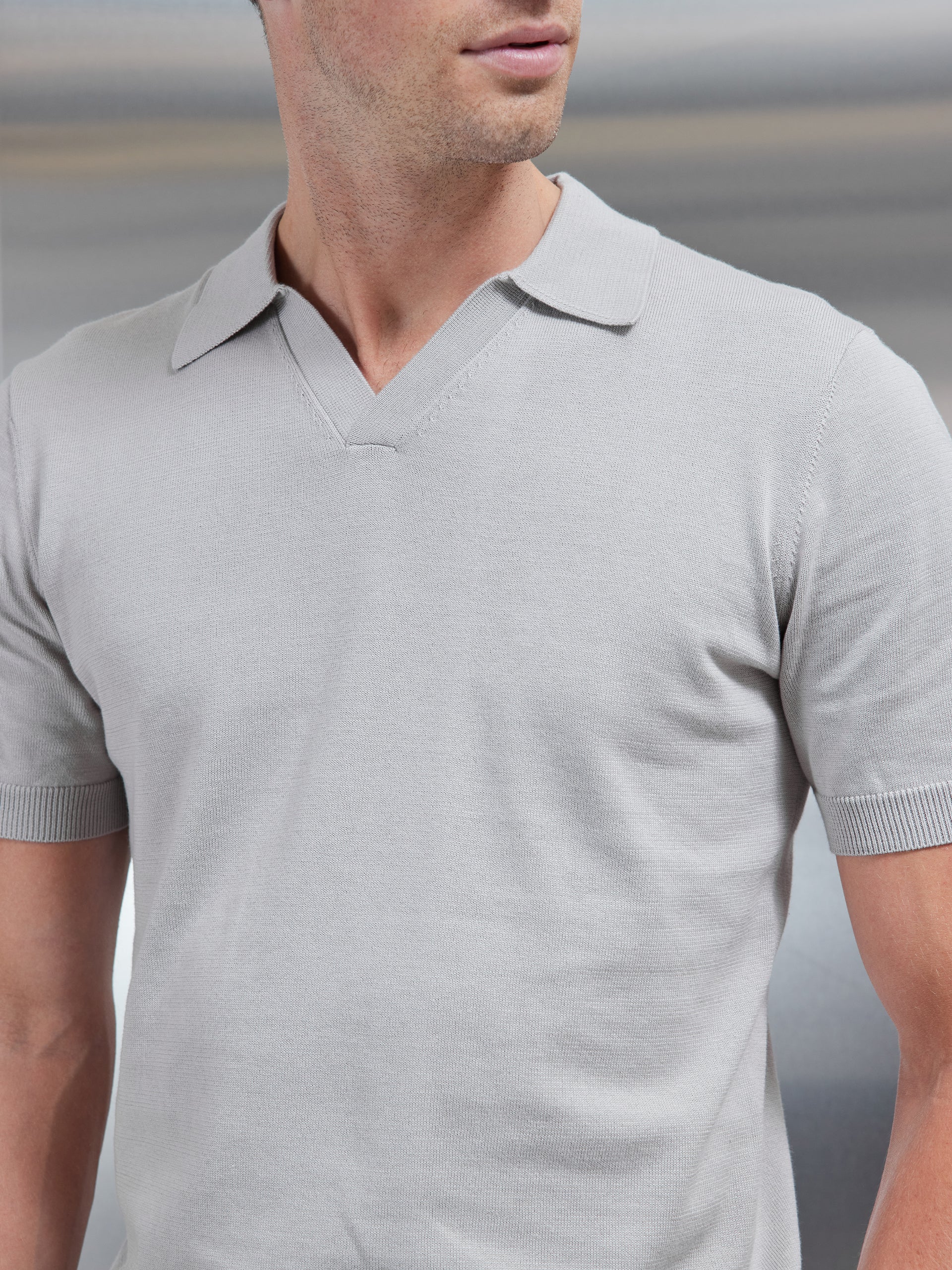 Shop Stone Regular Fit Jersey Revere Shirt online