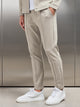 Cotton Twill Trouser in Stone