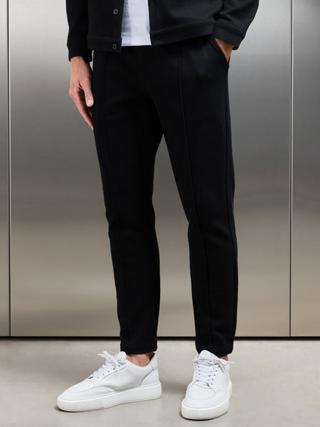 Cotton Twill Trouser in Black