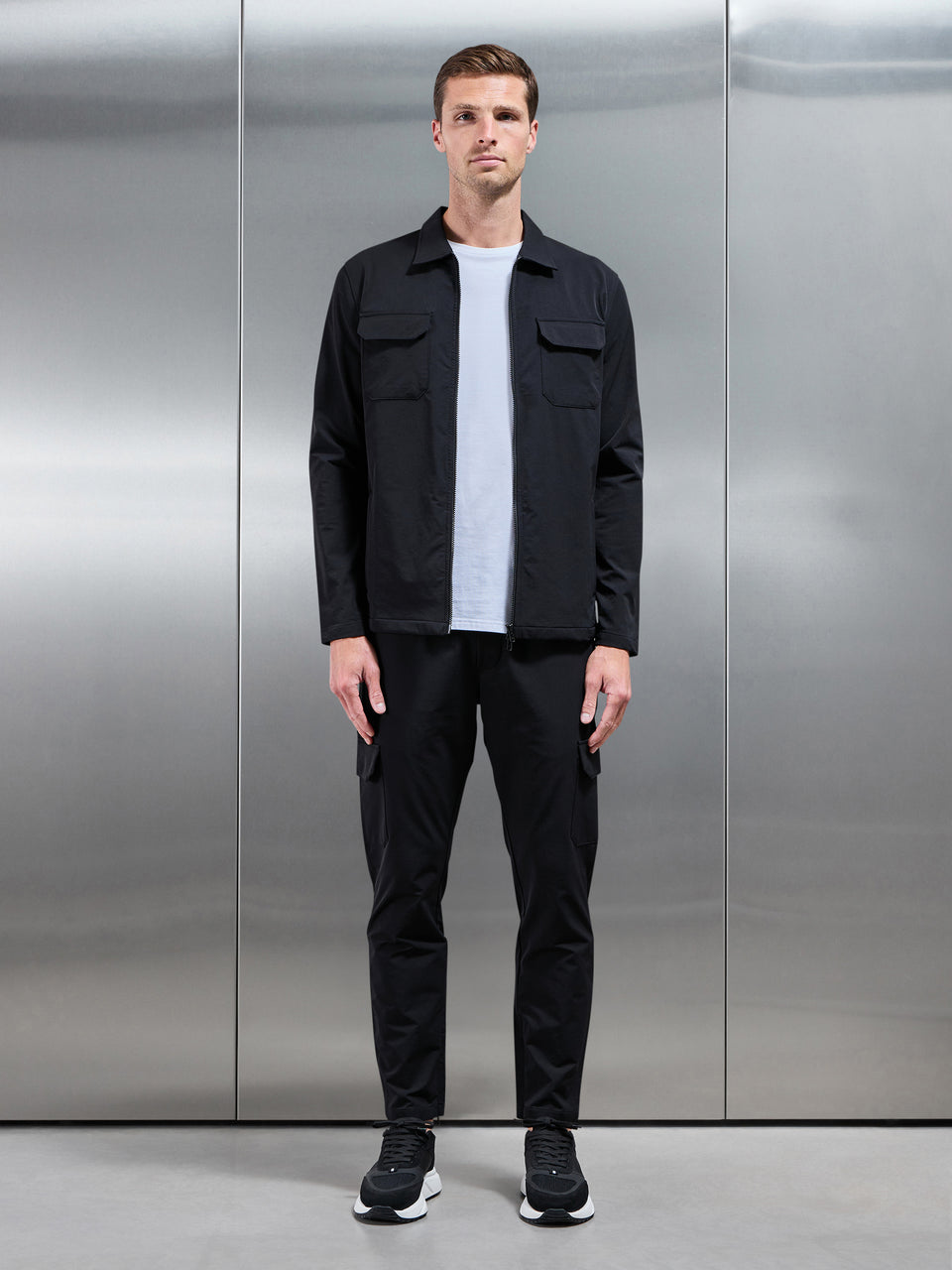 Cargo Jacket in Black