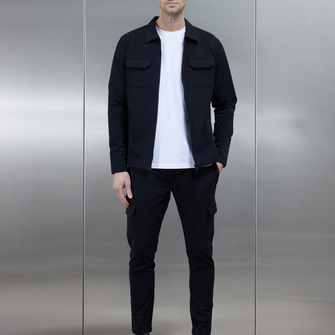 Cargo Jacket in Black