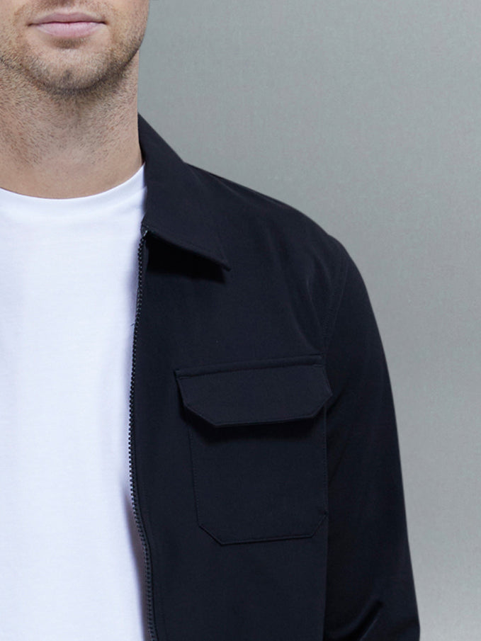 Cargo Jacket in Black