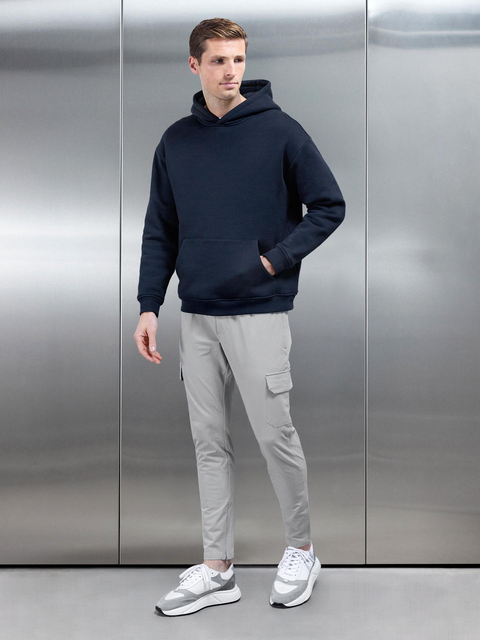 Cargo Pant in Mid Grey