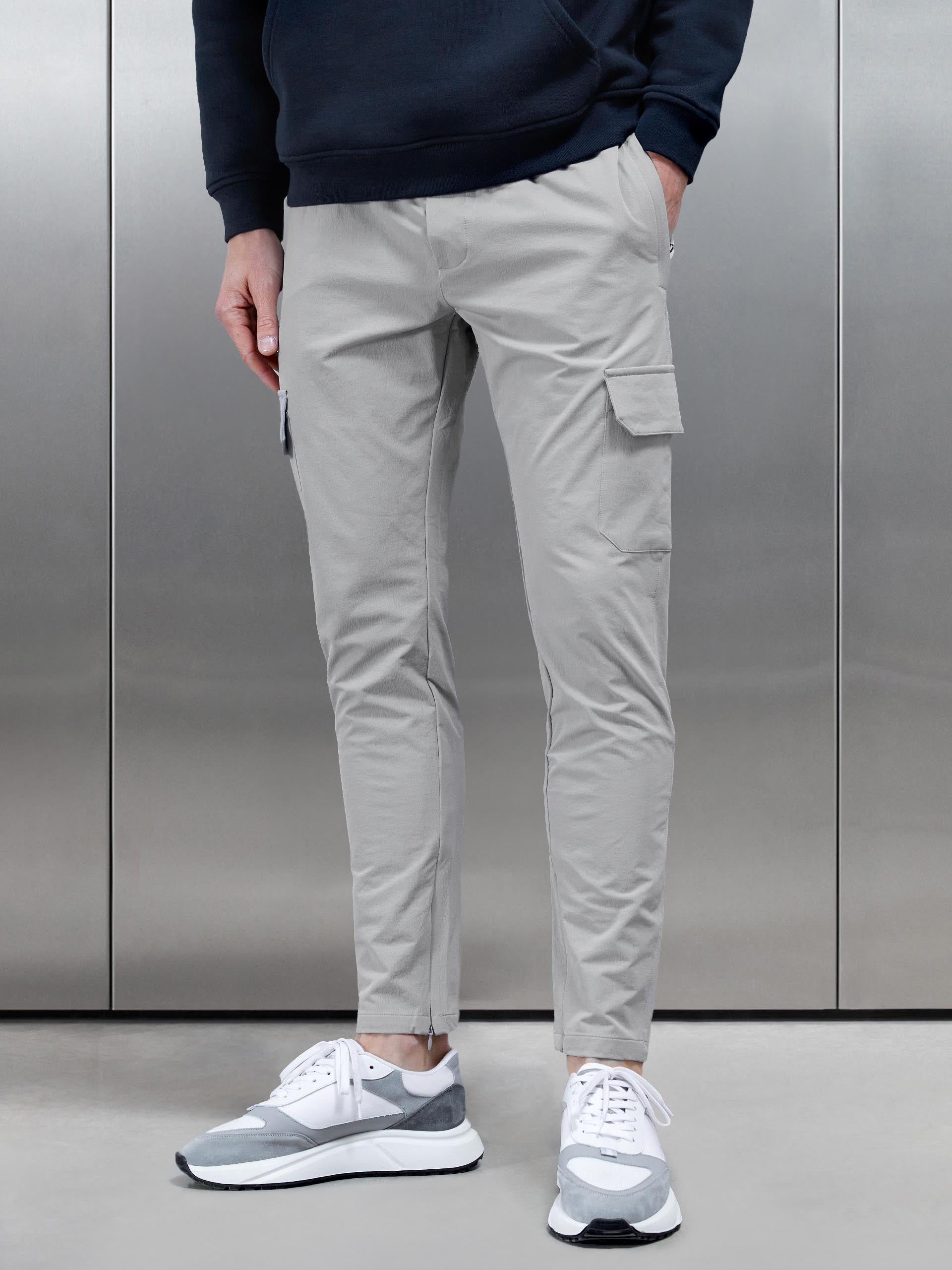 Cargo Pant in Mid Grey