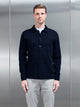 Cotton Jersey Overshirt in Navy