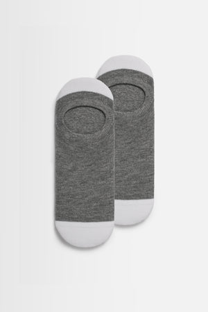 Arne Invisible Socks in Grey