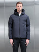 Down Padded Windbreaker in Black