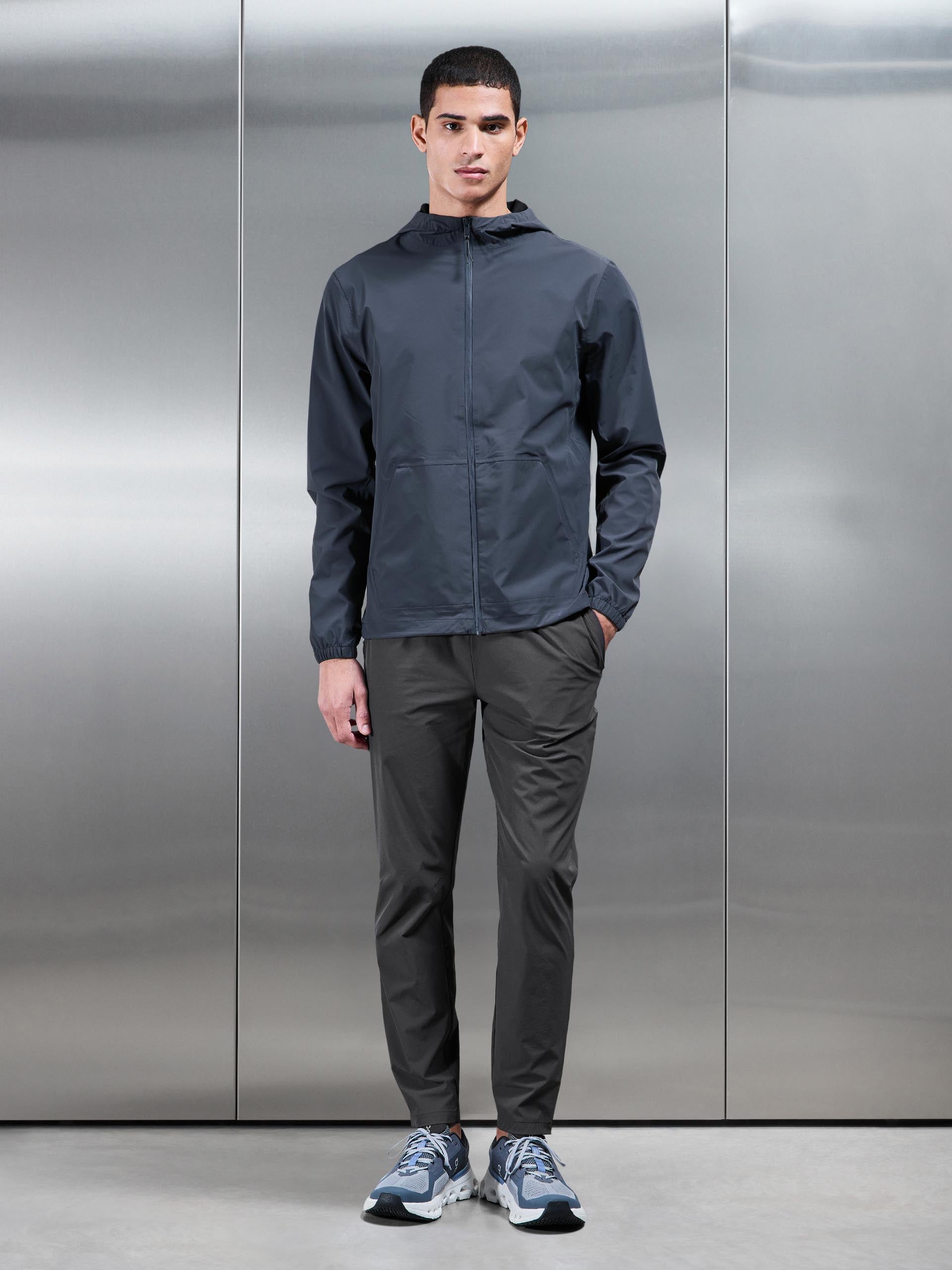 Element Waterproof Windbreaker in Slate Blue