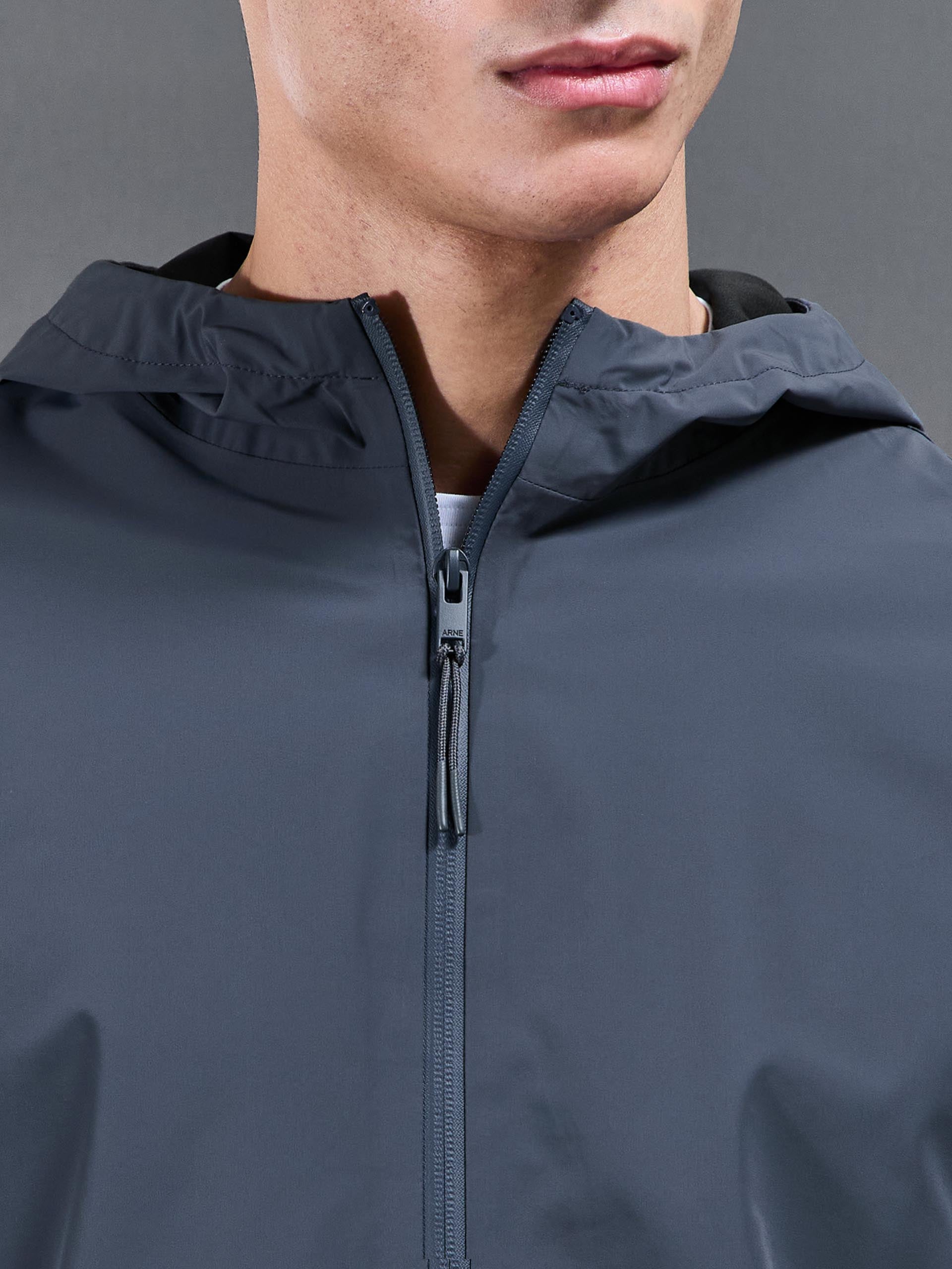 Element Waterproof Windbreaker in Slate Blue
