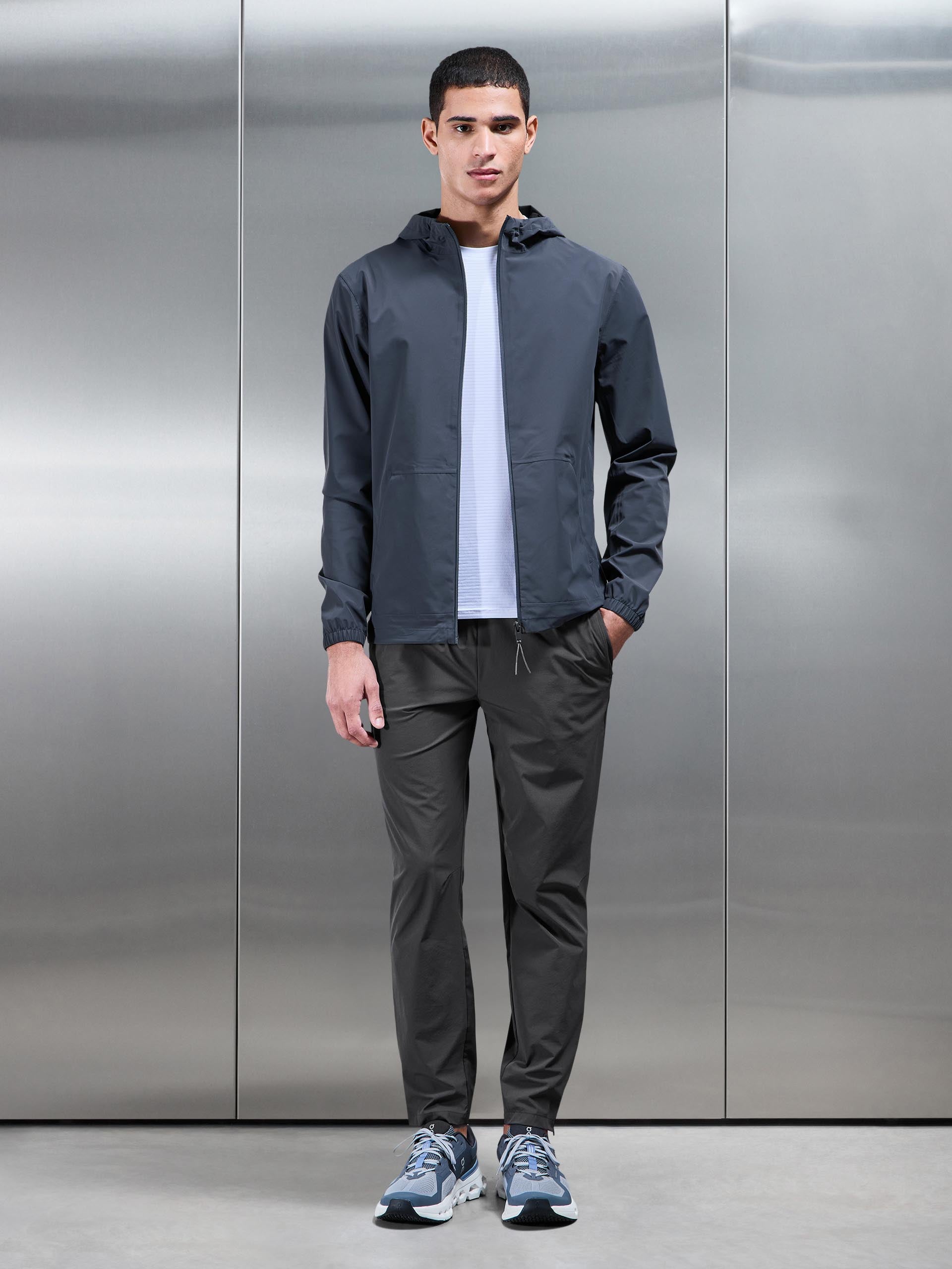 Element Waterproof Windbreaker in Slate Blue